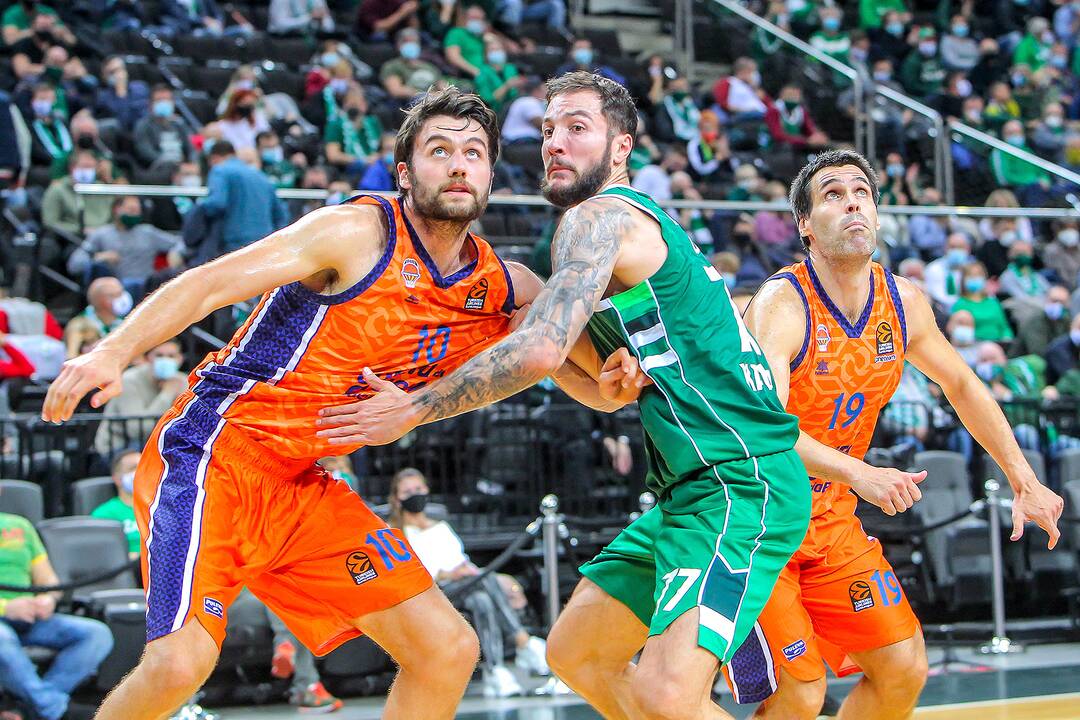 Eurolyga: „Žalgiris“ – „Valencia Basket“ 82:94