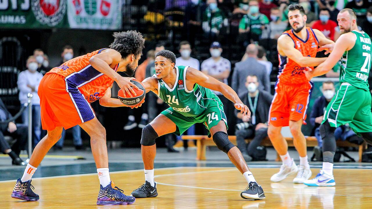 Eurolyga: „Žalgiris“ – „Valencia Basket“ 82:94