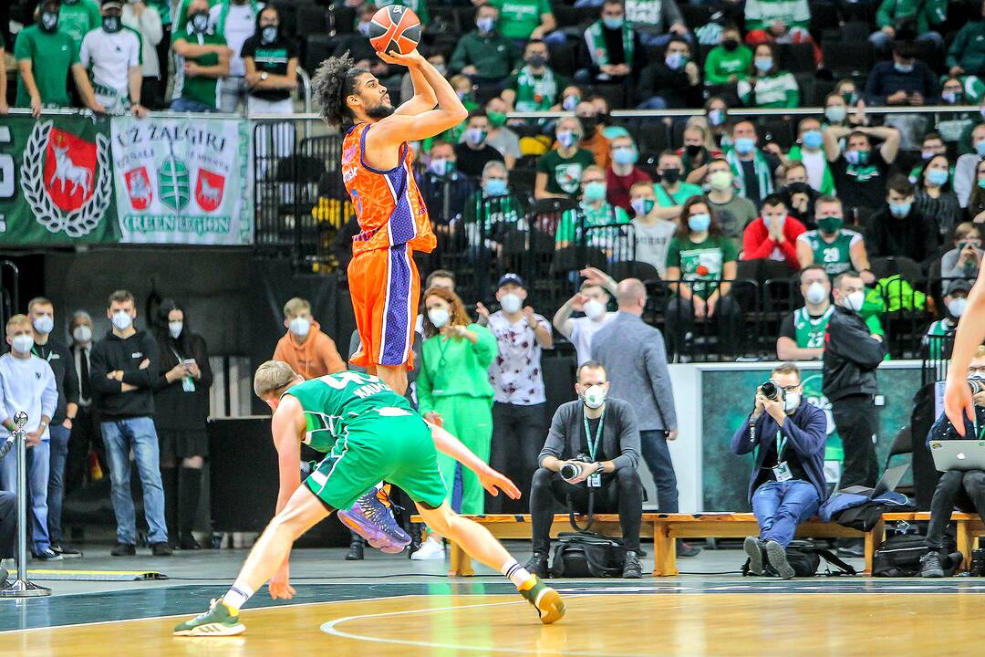 Eurolyga: „Žalgiris“ – „Valencia Basket“ 82:94