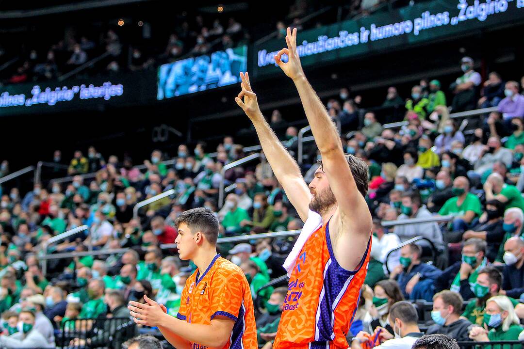 Eurolyga: „Žalgiris“ – „Valencia Basket“ 82:94
