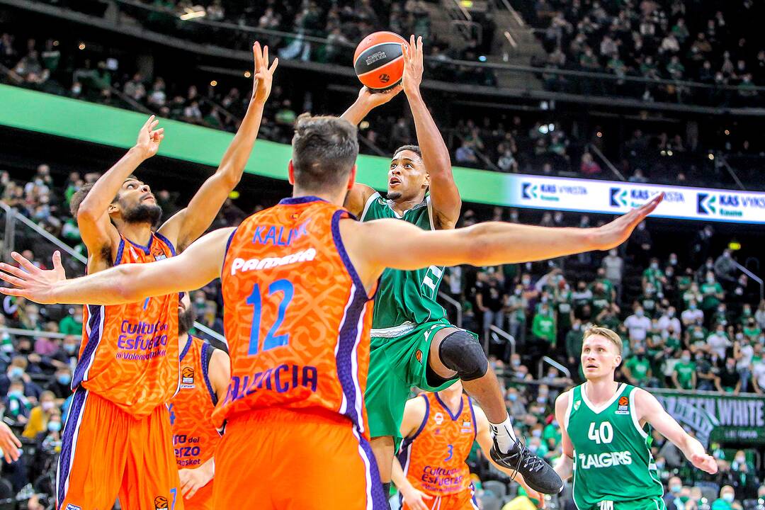 Eurolyga: „Žalgiris“ – „Valencia Basket“ 82:94