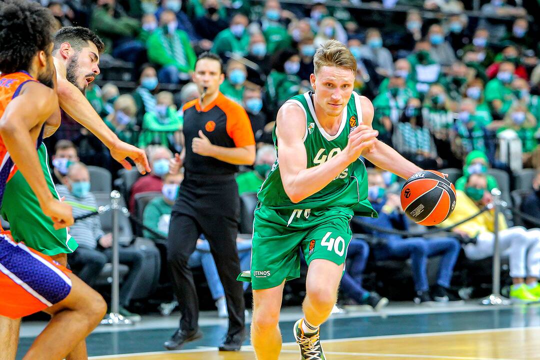 Eurolyga: „Žalgiris“ – „Valencia Basket“ 82:94