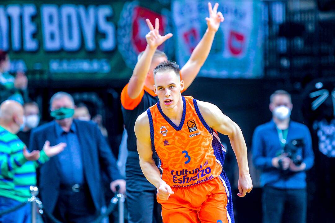 Eurolyga: „Žalgiris“ – „Valencia Basket“ 82:94
