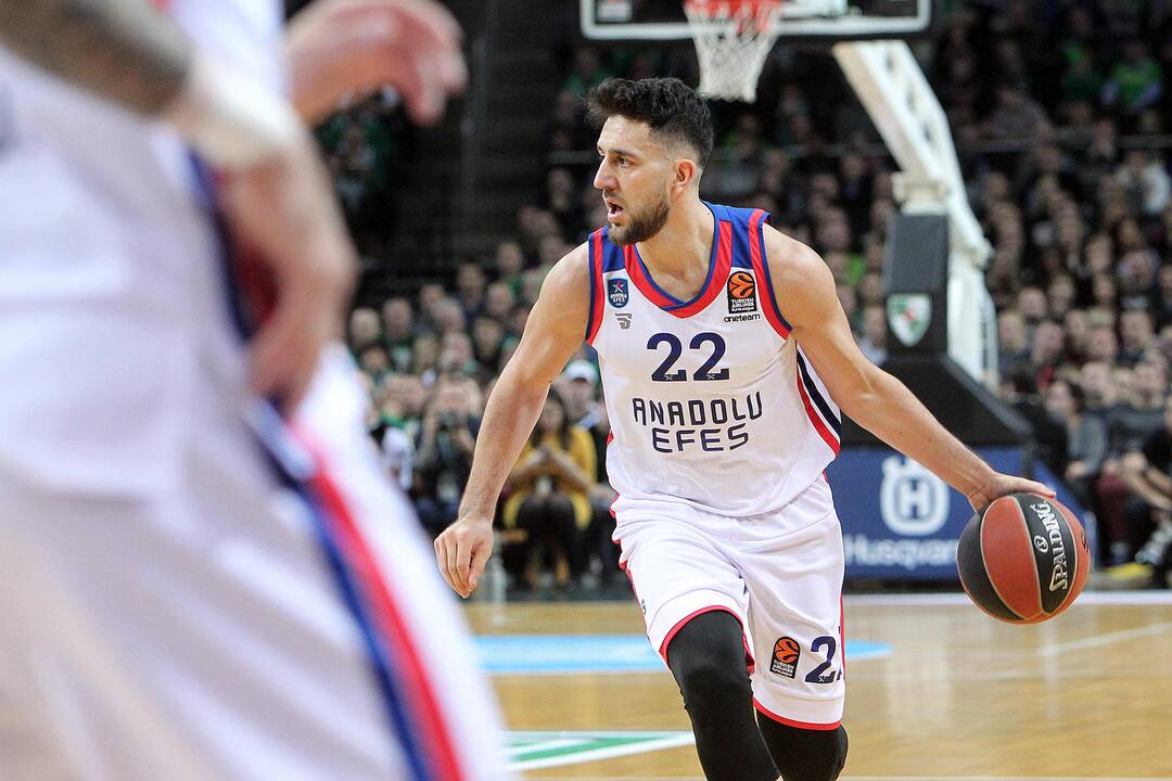 Eurolyga: „Žalgiris“ – „Anadolu Efes“ 58:79