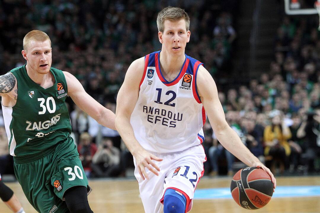 Eurolyga: „Žalgiris“ – „Anadolu Efes“ 58:79