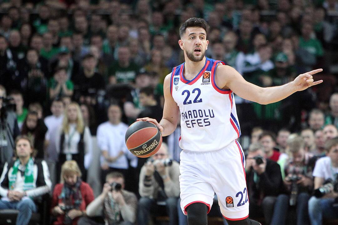 Eurolyga: „Žalgiris“ – „Anadolu Efes“ 58:79