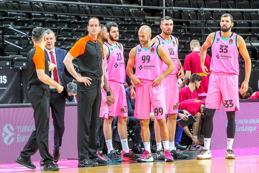 Eurolyga: „Žalgiris“ – „Barcelona“ 62:73