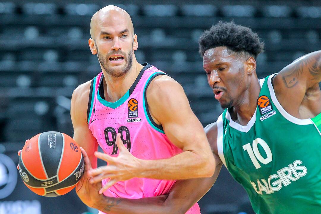 Eurolyga: „Žalgiris“ – „Barcelona“ 62:73
