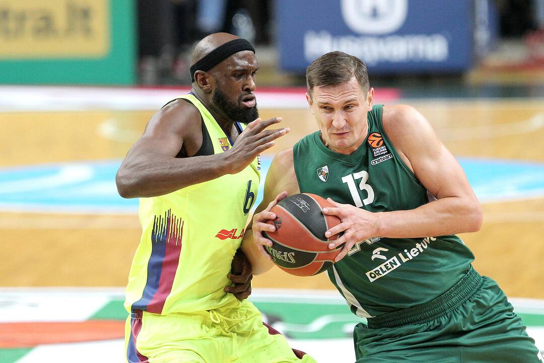 Eurolyga: „Žalgiris“ – „Barcelona“ 85:88