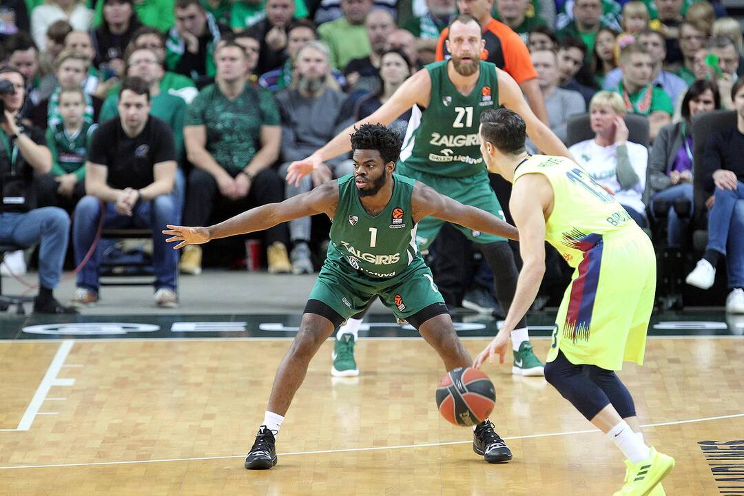 Eurolyga: „Žalgiris“ – „Barcelona“ 85:88