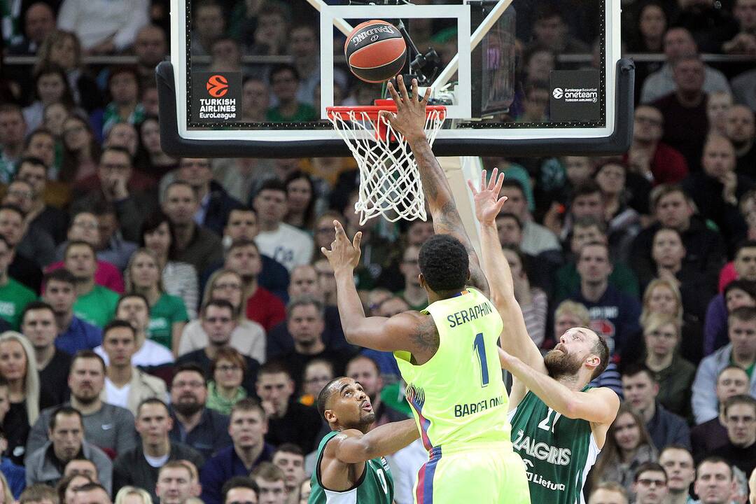 Eurolyga: „Žalgiris“ – „Barcelona“ 85:88