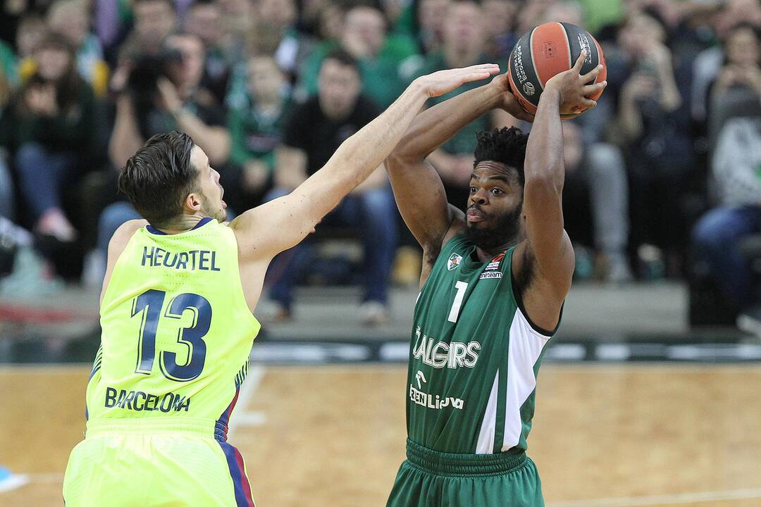 Eurolyga: „Žalgiris“ – „Barcelona“ 85:88