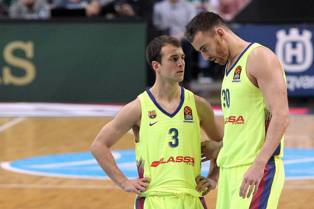 Eurolyga: „Žalgiris“ – „Barcelona“ 85:88