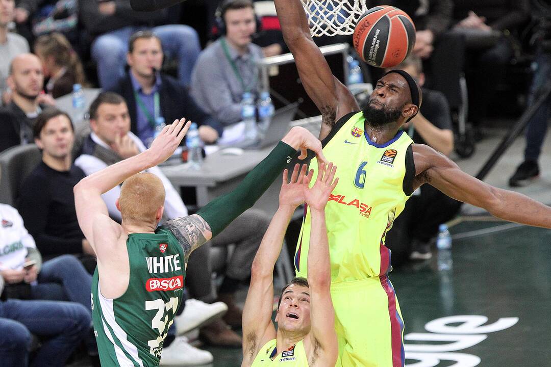 Eurolyga: „Žalgiris“ – „Barcelona“ 85:88