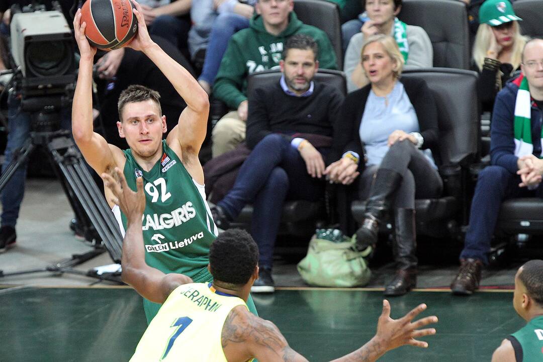 Eurolyga: „Žalgiris“ – „Barcelona“ 85:88