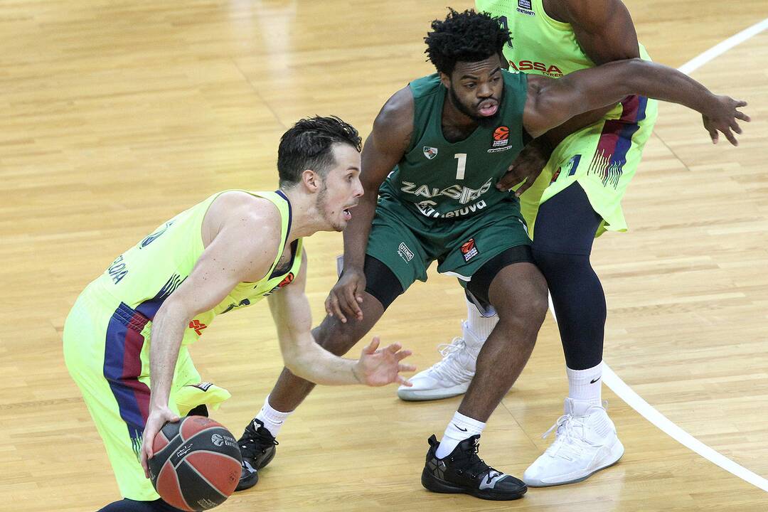 Eurolyga: „Žalgiris“ – „Barcelona“ 85:88