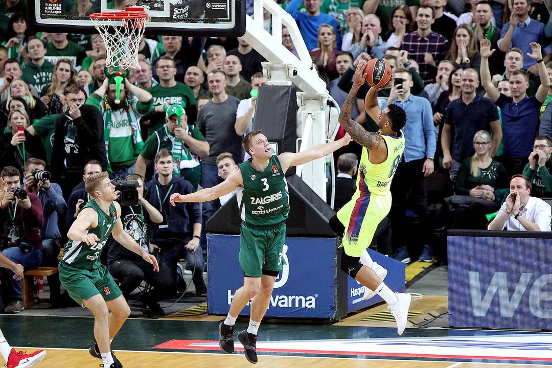 Eurolyga: „Žalgiris“ – „Barcelona“ 85:88