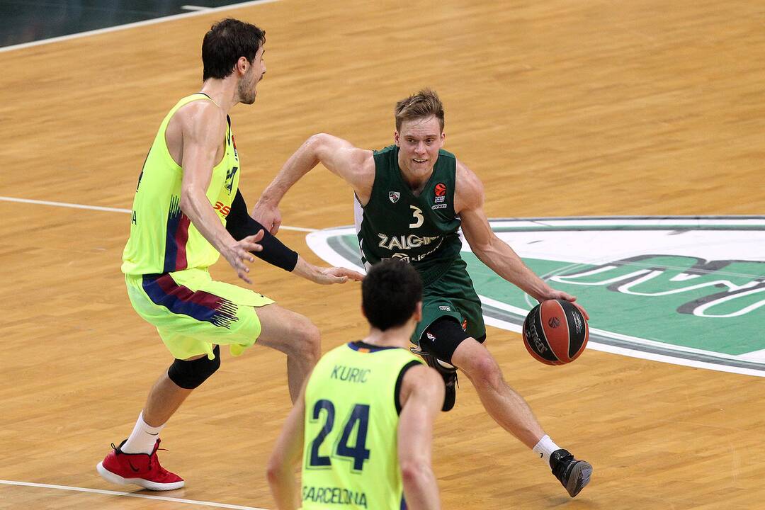 Eurolyga: „Žalgiris“ – „Barcelona“ 85:88