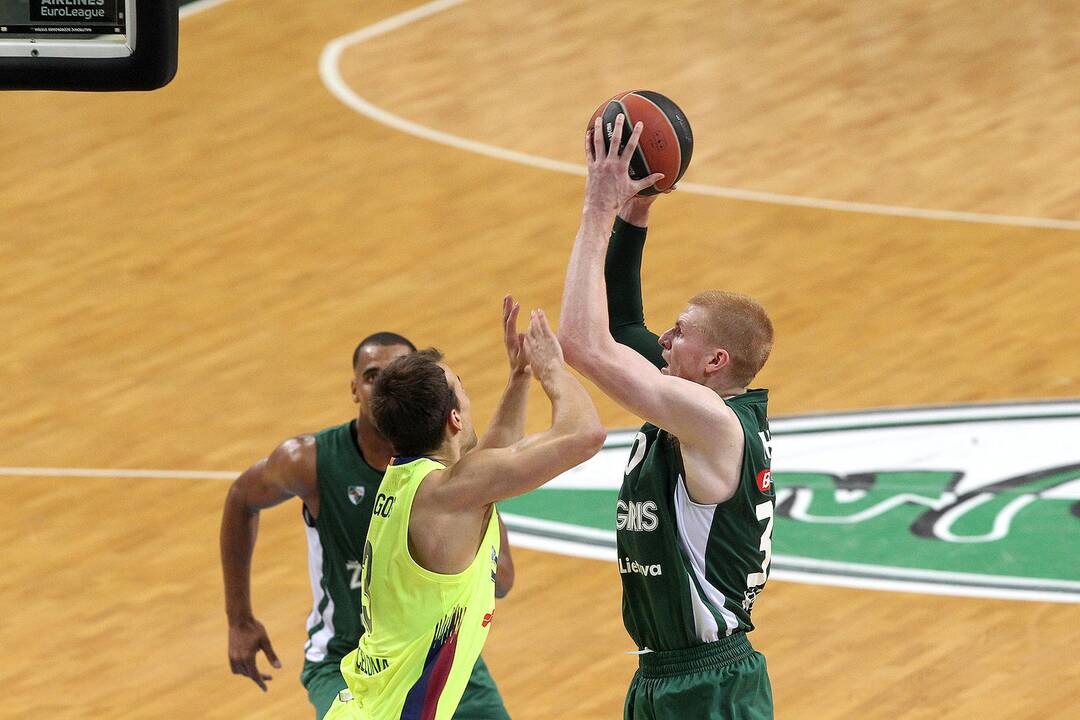 Eurolyga: „Žalgiris“ – „Barcelona“ 85:88