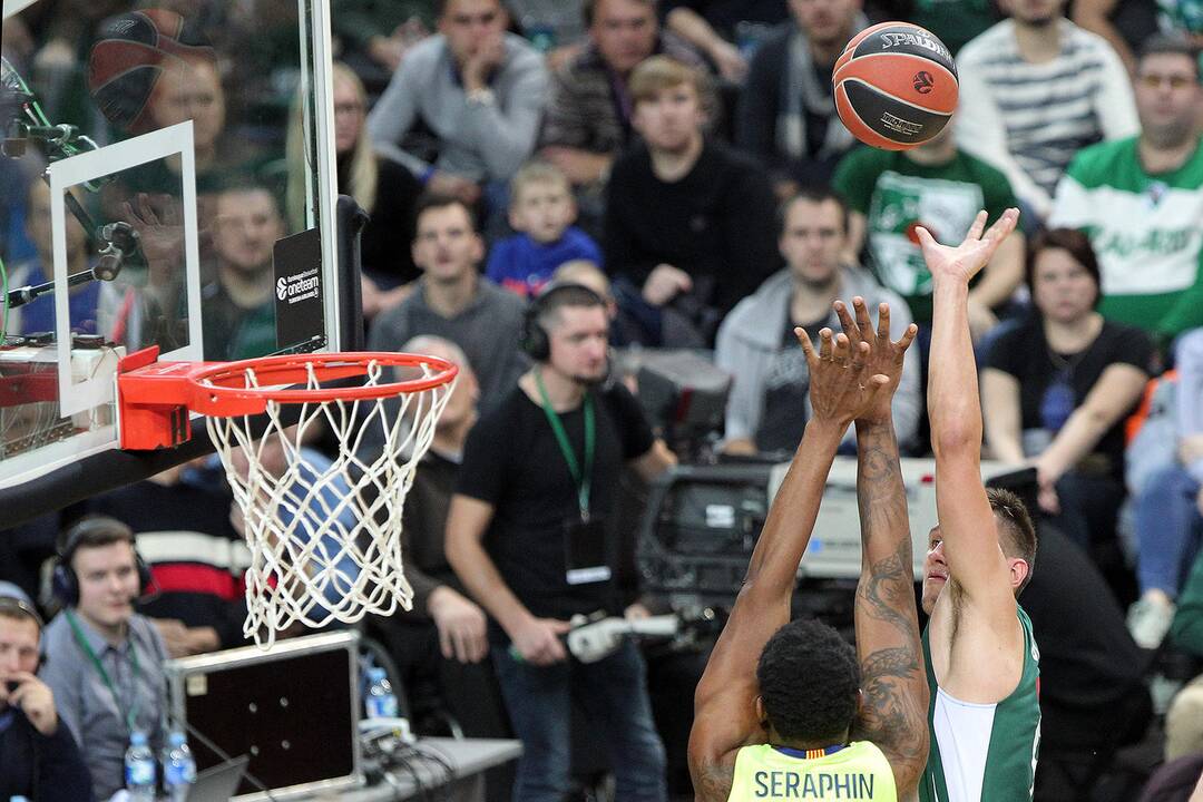 Eurolyga: „Žalgiris“ – „Barcelona“ 85:88