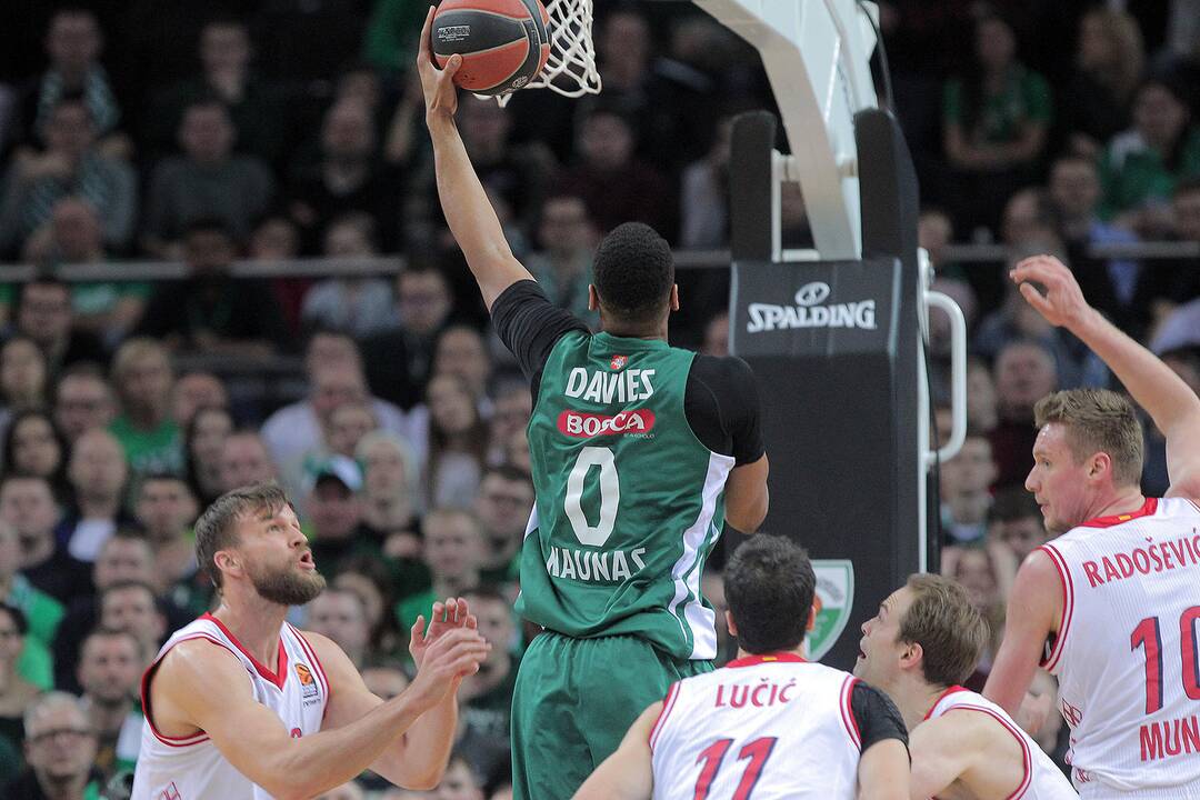 Eurolyga: „Žalgiris“ – „Bayern“ 85:79