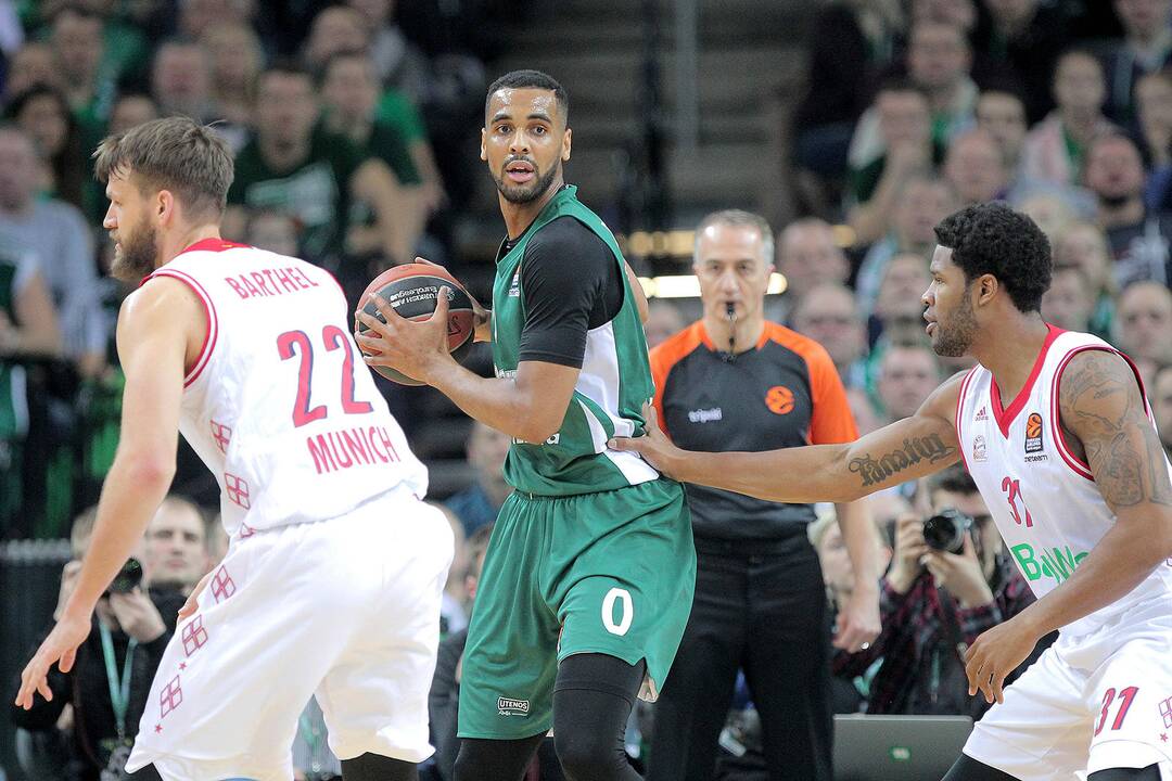 Eurolyga: „Žalgiris“ – „Bayern“ 85:79