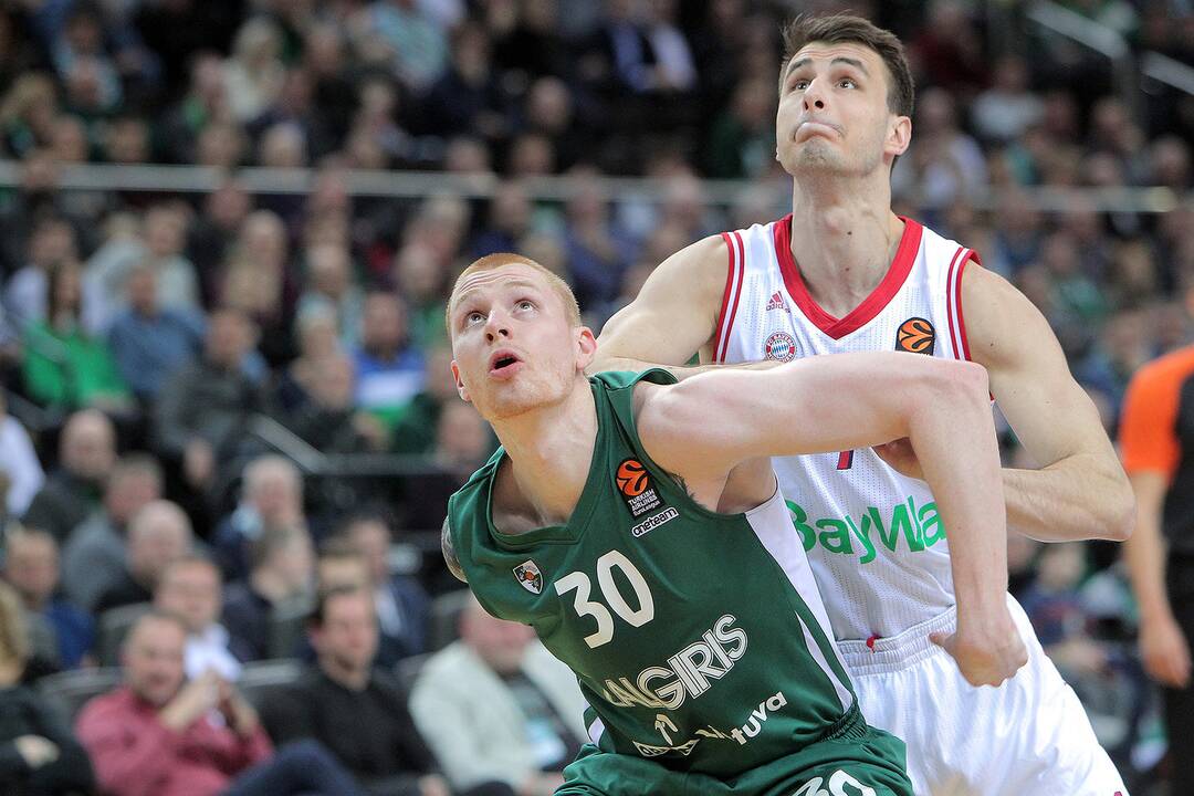 Eurolyga: „Žalgiris“ – „Bayern“ 85:79