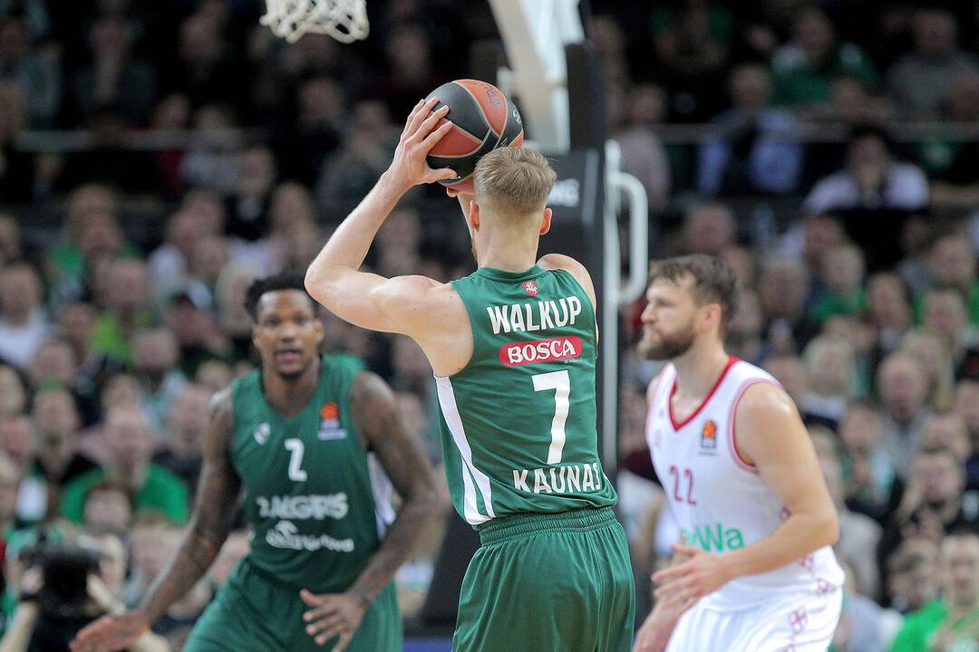 Eurolyga: „Žalgiris“ – „Bayern“ 85:79