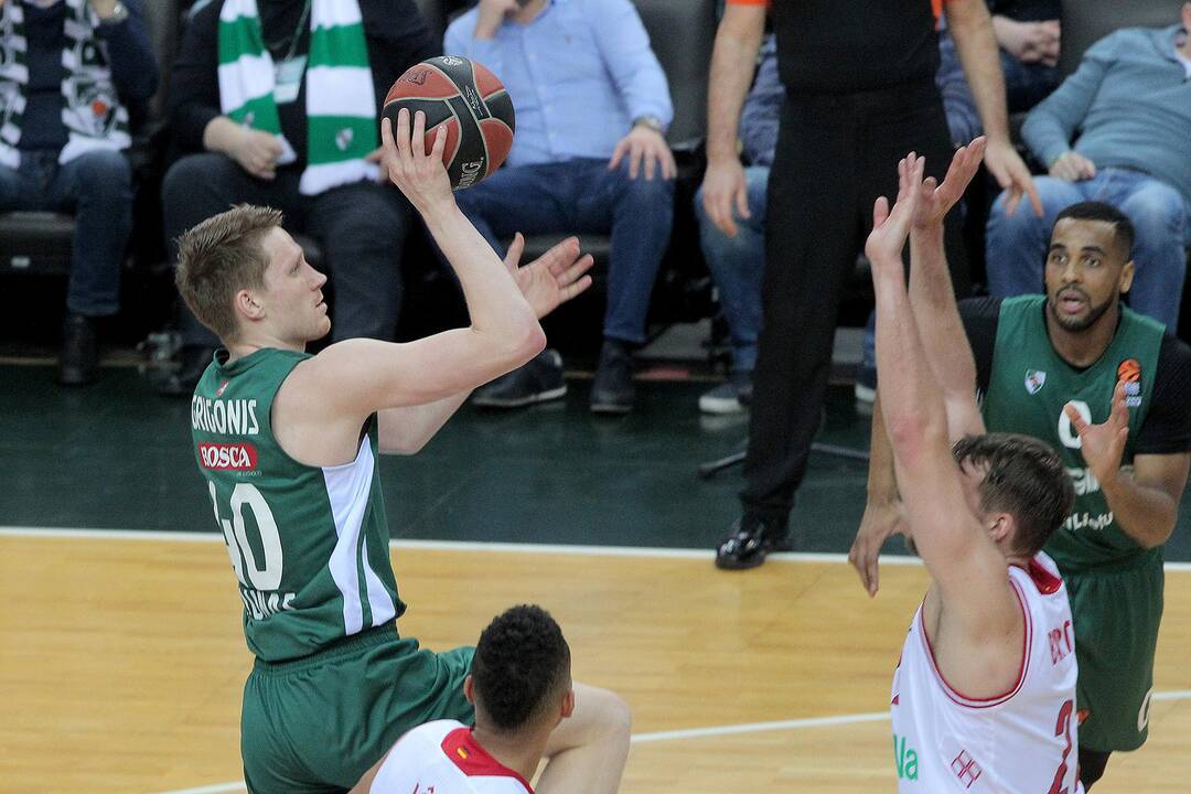 Eurolyga: „Žalgiris“ – „Bayern“ 85:79