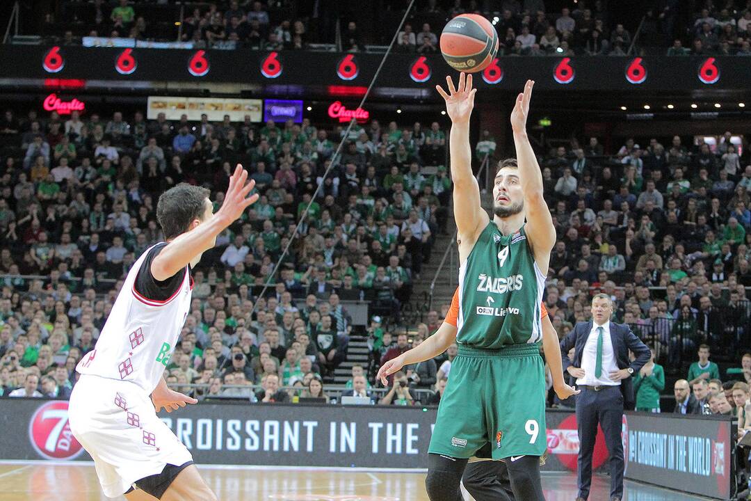 Eurolyga: „Žalgiris“ – „Bayern“ 85:79