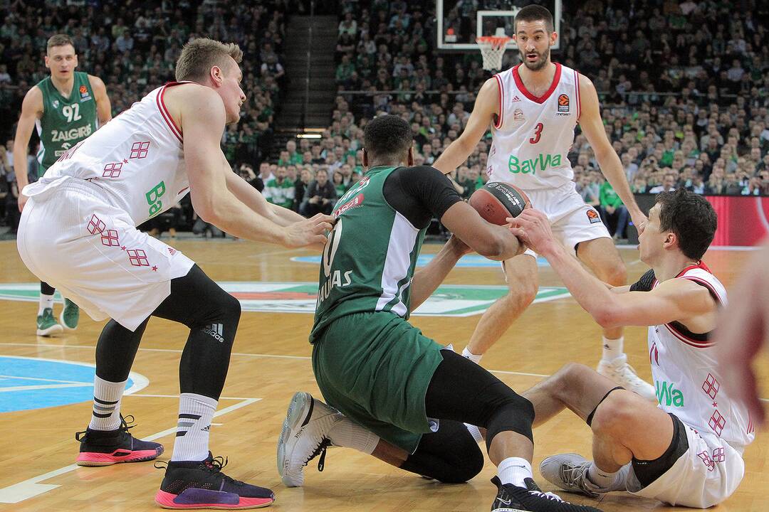 Eurolyga: „Žalgiris“ – „Bayern“ 85:79