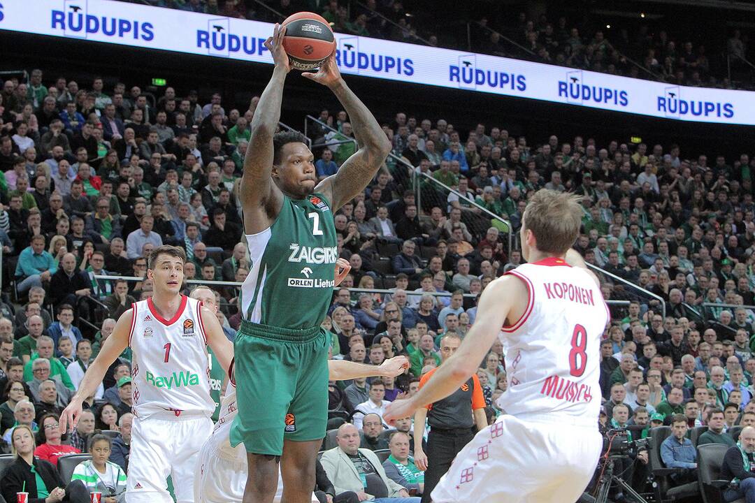 Eurolyga: „Žalgiris“ – „Bayern“ 85:79