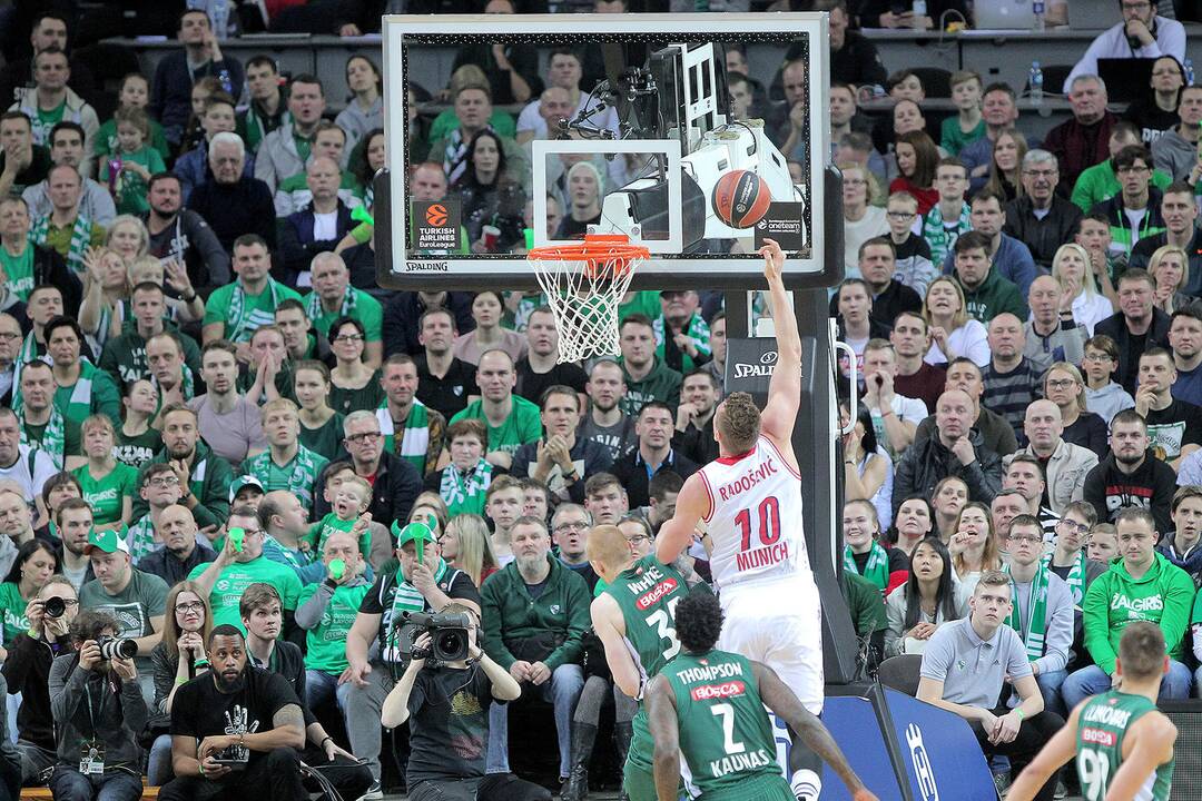 Eurolyga: „Žalgiris“ – „Bayern“ 85:79