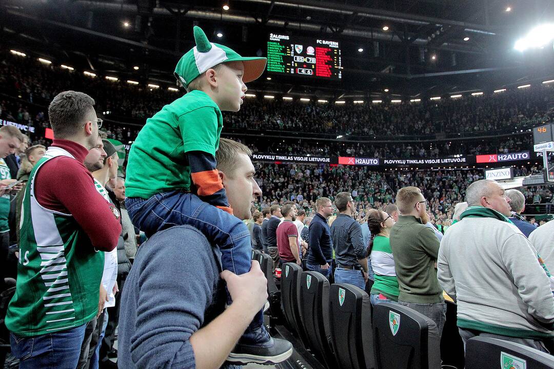Eurolyga: „Žalgiris“ – „Bayern“ 85:79