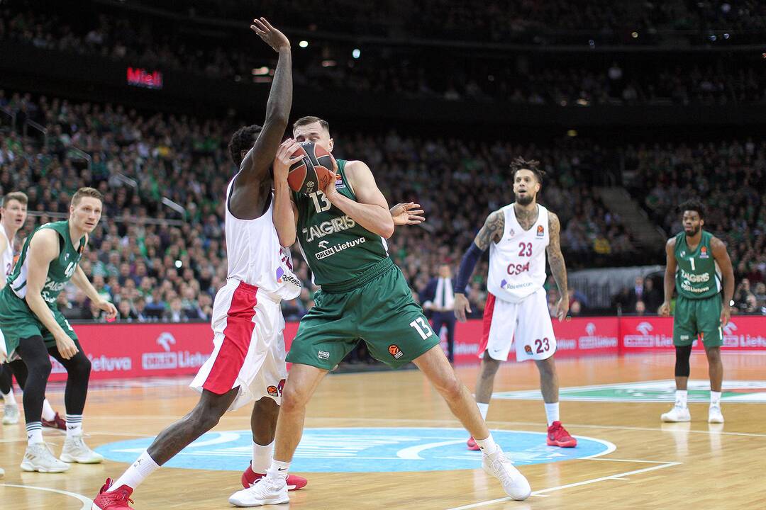 Eurolyga: „Žalgiris“ – CSKA 79:84