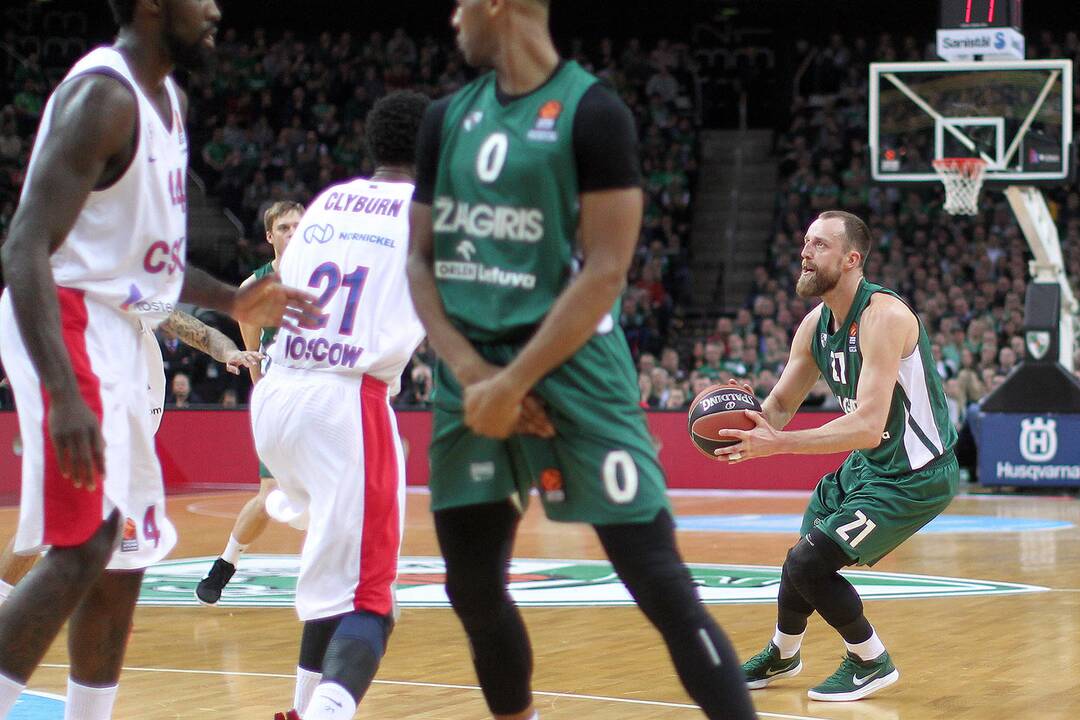 Eurolyga: „Žalgiris“ – CSKA 79:84