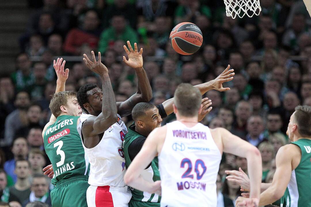 Eurolyga: „Žalgiris“ – CSKA 79:84
