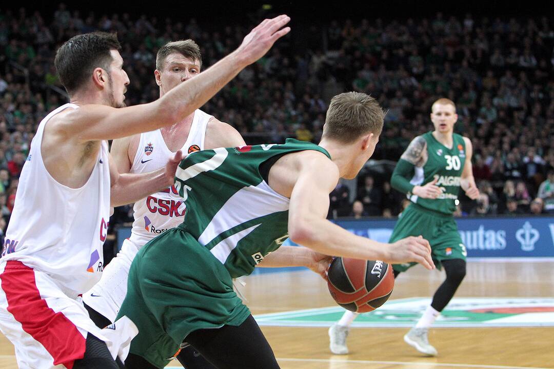 Eurolyga: „Žalgiris“ – CSKA 79:84