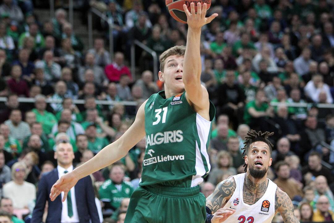 Eurolyga: „Žalgiris“ – CSKA 79:84