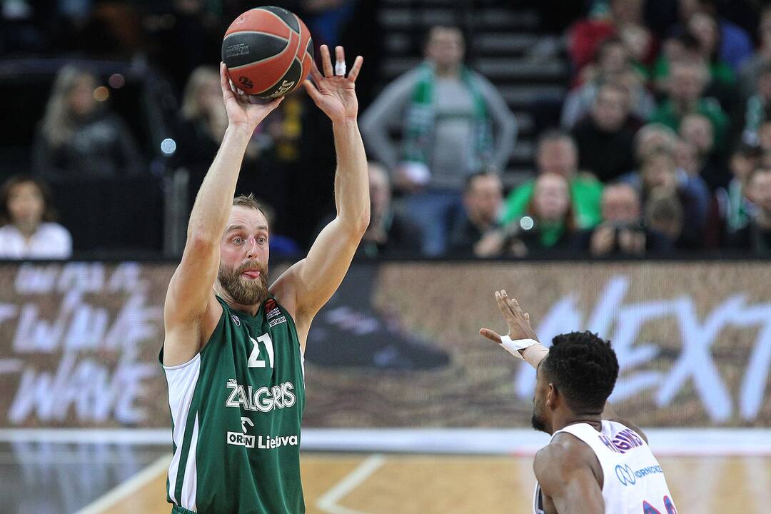 Eurolyga: „Žalgiris“ – CSKA 79:84