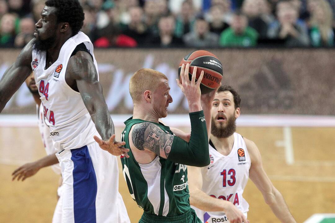 Eurolyga: „Žalgiris“ – CSKA 79:84