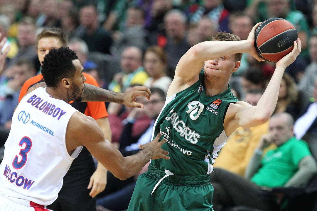 Eurolyga: „Žalgiris“ – CSKA 79:84