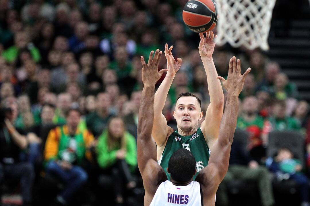 Eurolyga: „Žalgiris“ – CSKA 79:84