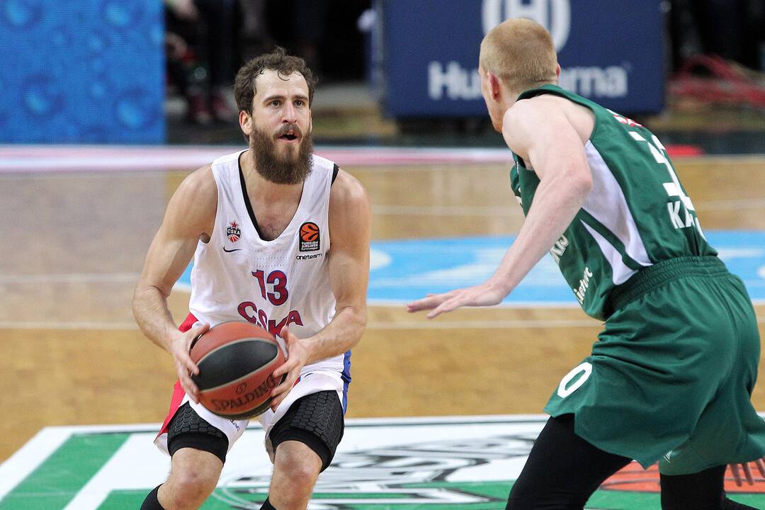 Eurolyga: „Žalgiris“ – CSKA 79:84