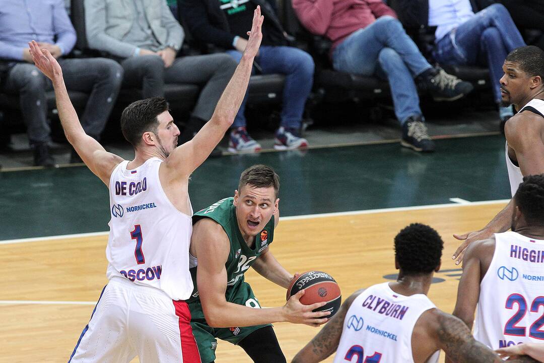 Eurolyga: „Žalgiris“ – CSKA 79:84