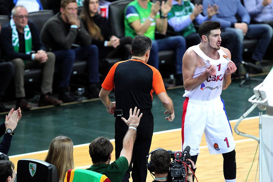 Eurolyga: „Žalgiris“ – CSKA 79:84