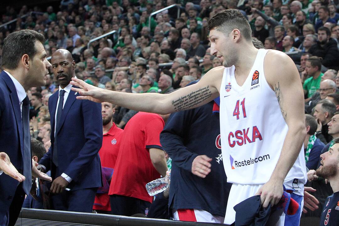 Eurolyga: „Žalgiris“ – CSKA 79:84