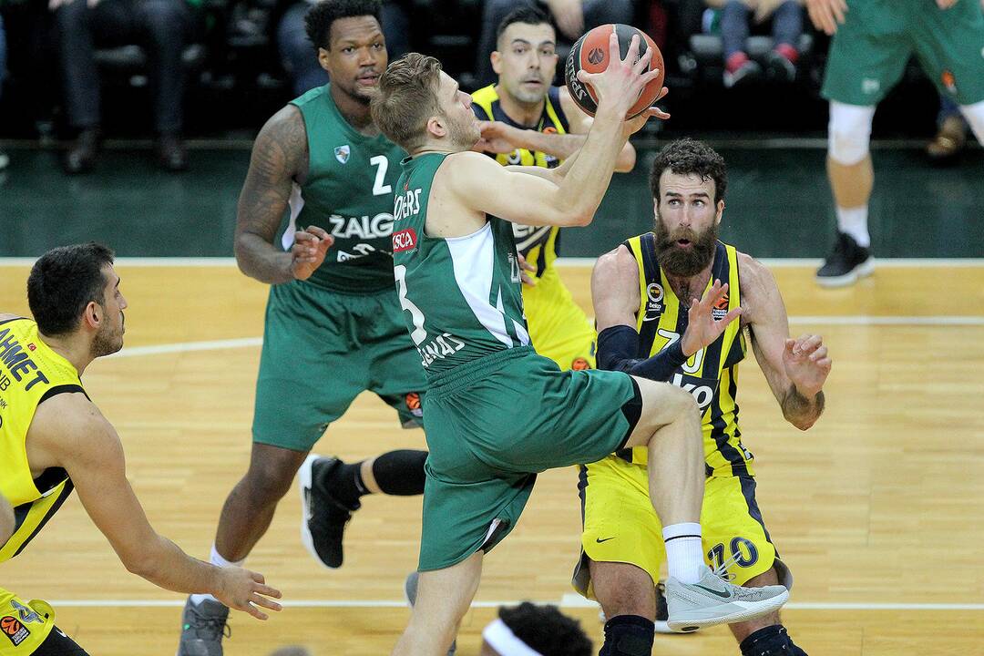 Eurolygos ketvirtfinalis: „Žalgiris“ – „Fenerbahce“ 82:99
