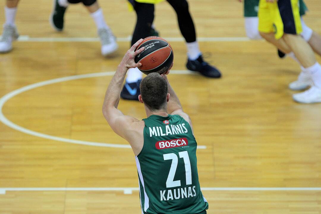 Eurolygos ketvirtfinalis: „Žalgiris“ – „Fenerbahce“ 82:99