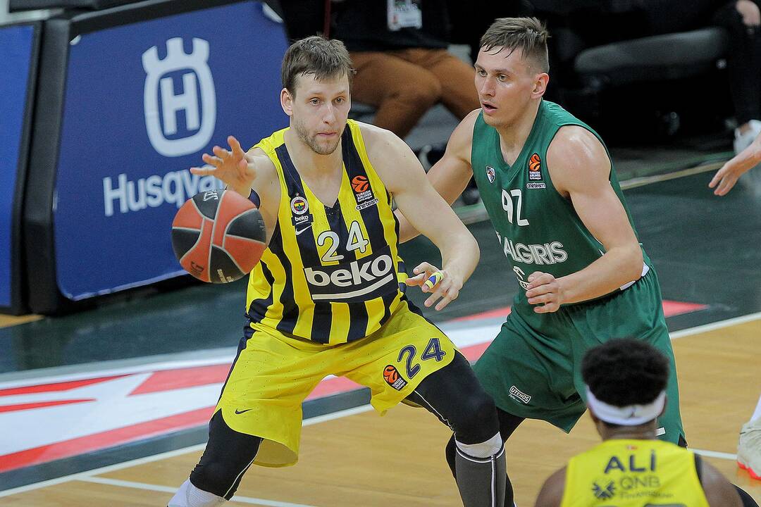 Eurolygos ketvirtfinalis: „Žalgiris“ – „Fenerbahce“ 82:99